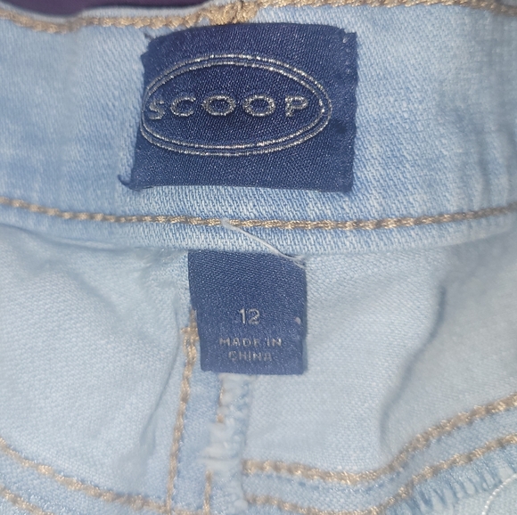 Three Pairs of Size 12 Shorts Raw Hem Scoop, Mossimo, Aero - Picture 8 of 10